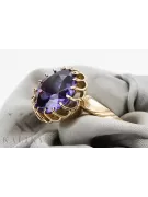 Vintage Ring Alexandrite 8K κίτρινο χρυσό vrc035x-ax Art Deco
